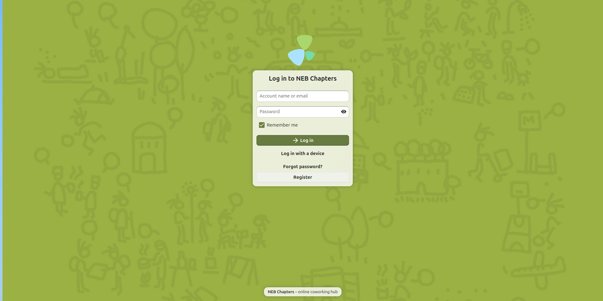 join the online coworking space